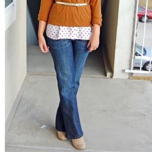 Seven7 flare bottom jeans